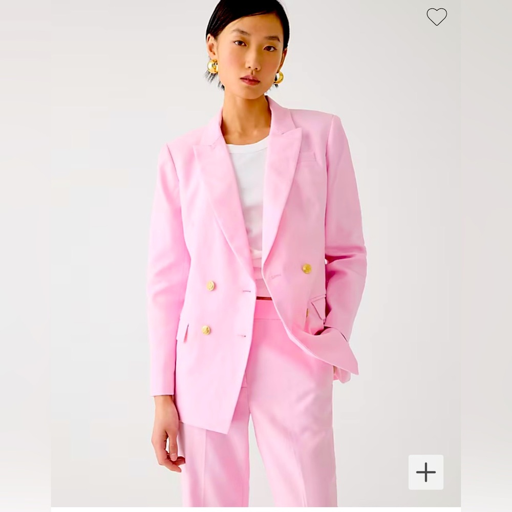 JCrew Blazer - Linen blend stretch linen